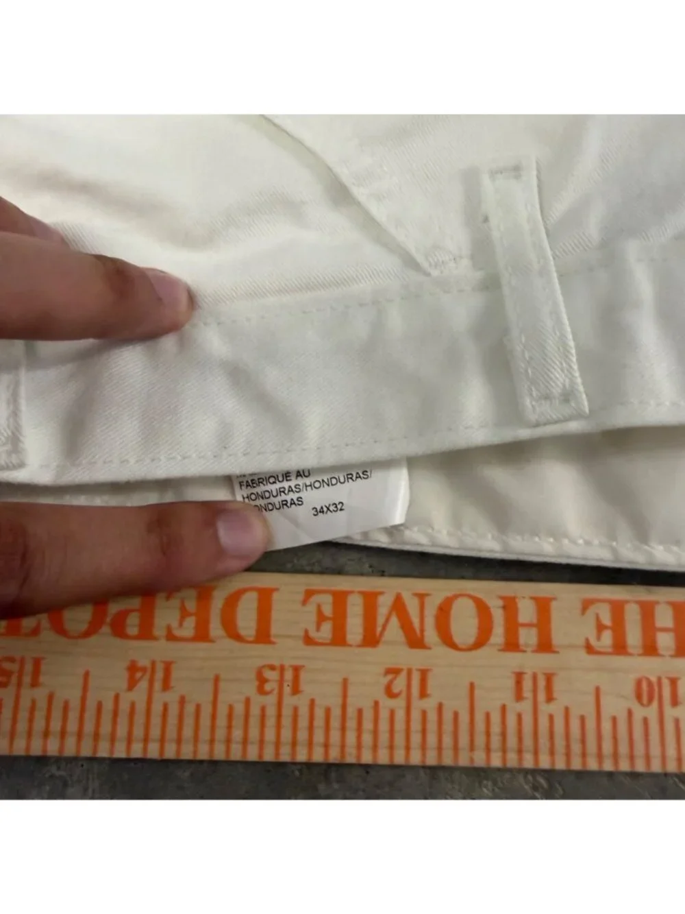 Dickies Painter Carpenter Pants White 34 x 32